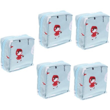 5pcs Delicate Period Storage Bag Convenient Sanitary Holder Wear-resistant Period Pouch Reusable Tampon Bag