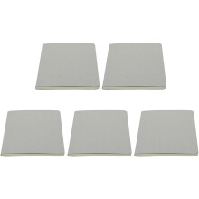 5 Mini-Aquarell-Skizzenbücher, A6, leere Malnotizbücher, grau, Mehrzweck-Zeichenjournale