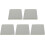 4pcs Leakproof Silicone Cup Covers with Creative Fruit Shape Design, Sealed Mug Lids 1