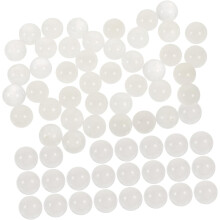 Smooth Surface No Hole Beads 50pcs Natural Stone Beads for Essential Oil Bottle Makeup Brush Holder