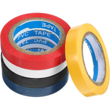 5 rolí pásky na bicí paličky, PVC protiskluzová dekorativní páska v různých barvách