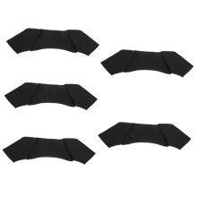 Lot de 5 manchons de soutien d'épaule pour l'entraînement, le fitness, la musculation et pour dormir au chaud.