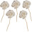 Lot de 5 bâtonnets diffuseurs en rotin, recharges pour diffuseur de parfum, bâtonnets de fleurs naturels 1