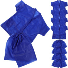 Combinaisons de sauna jetables, légères et respirantes, en tissu non tissé, lot de 5.