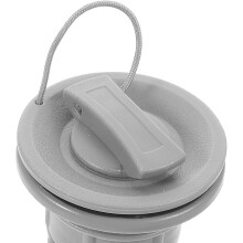 Lot de 2 valves de gonflage grises Ă 6 dents pour kayak gonflable, remplacement pour pompe de matelas pneumatique de SUP