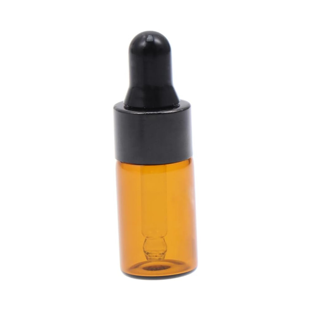 Hkhbjs 50Pcs Empty Glass Dropper Bottles Sub Bottle For Essential Oil Cosmetics Toner