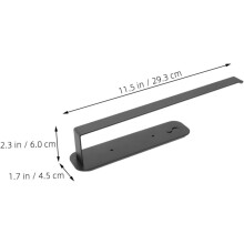 2er-Pack magnetische Papierhandtuchhalter aus Kohlenstoffstahl mit magnetischem Design – vielseitige Aufbewahrungsmöglichkeiten