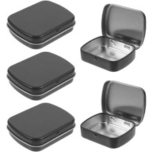 5er-Pack tragbare Mini-Aufbewahrungsdosen aus Metall für Süßigkeiten, Schmuck und Perlen