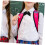 Corbata cruzada para mujer, corbata de moño para uniforme escolar, corbata ajustable preanudada. 1