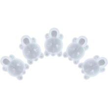 5pcs Crystal Epoxy Mold Cute Mini Sea Turtle Silicone Mould Resin Ocean Animal Shape