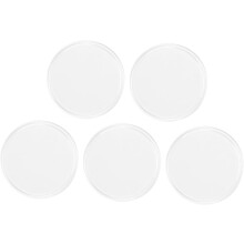 5pcs Eyelash Glue Holder Silicone Pallet White Prevents Fast Drying Easy to Clean
