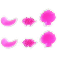 6pcs Cold Compress Hot Compress Gel Ice Pack Pads for Face Eye Therapy Cosmetic Ice Pack