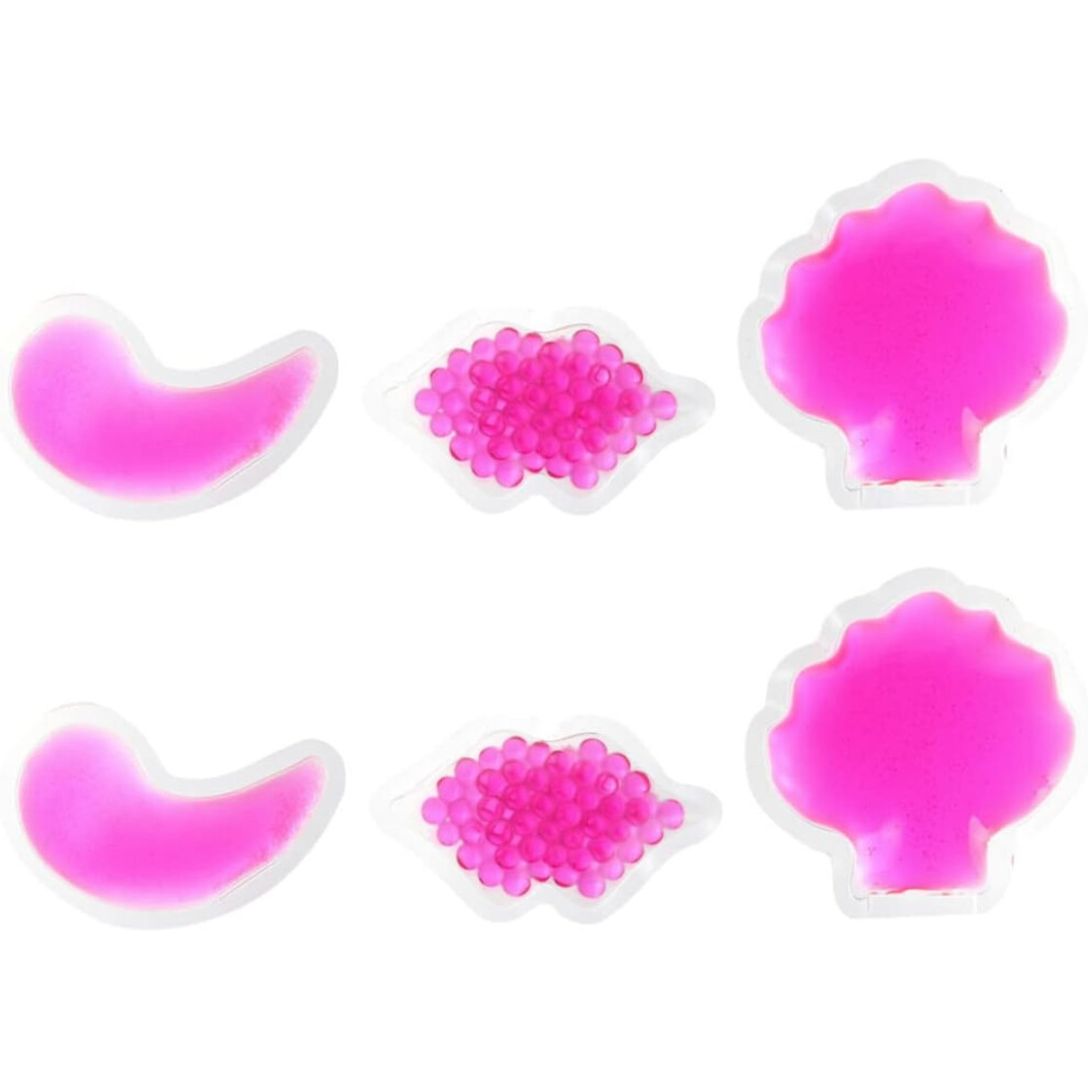Hkhbjs 6Pcs Cold Compress Hot Compress Gel Ice Pack Pads For Face Eye Therapy Cosmetic Ice Pack