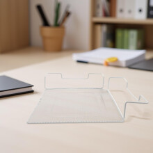 Mesh Metal Phone Stand Riser para suporte de telefone ergonômico da mesa de escritório