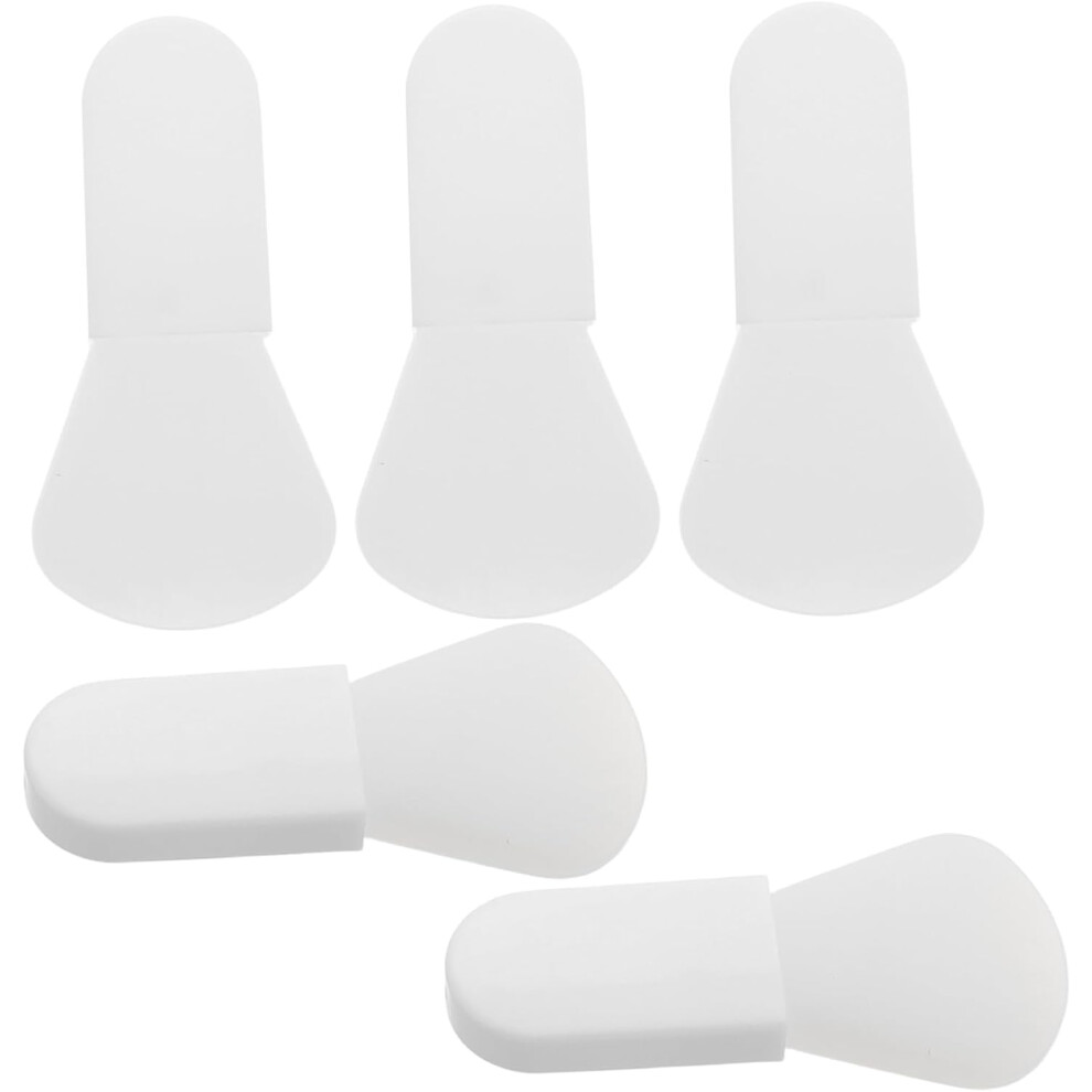 Hkhbjs 5Pcs Silicone Facial Mask Brush Soft Makeup Spatula For Skincare Mini Body Lotion Applicator