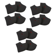 6 Paar Wärmesocken mit Löchern für kalte Füße, Indoor-Fußsets, Schuhüberzüge mit Knöchelstütze