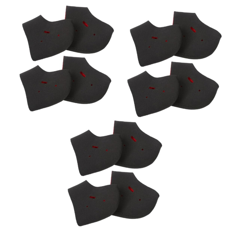 Hkhbjs 6Pairs Heat Socks Holes Sets For Cold Feet Indoor Foot Sets Of Shoe Cover Ankle Support Brace