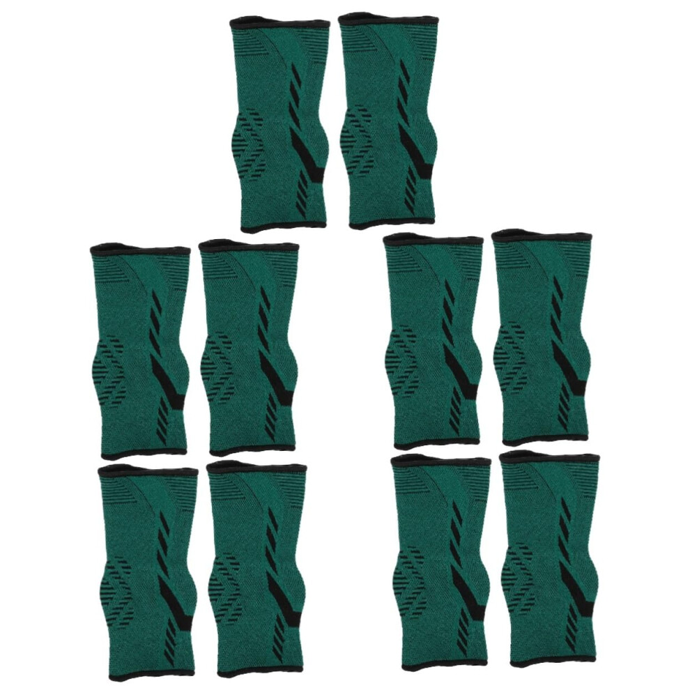Hkhbjs 5Pairs Compression Ankle Brace For Foot Pain Relief Ankle Support Sleeves