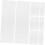 50 feuilles de coloration pour mèches, application uniforme, confort optimal, utilisation polyvalente. 1