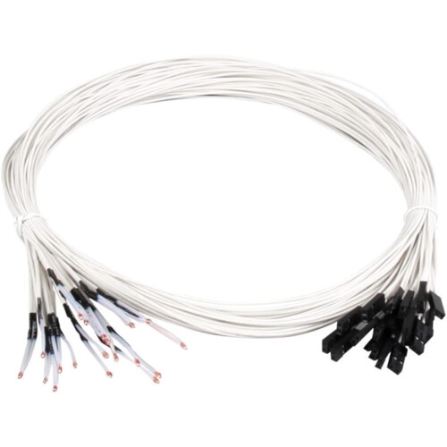5pcs Ntc Single-Ended Glass Sealed Thermistor Temperature Sensor Resistant to Degrees for Printer Tools