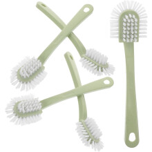 5pcs Shoe Brush Washing Tool Long Handle Soft Bristle Brush for Shoes Household Use