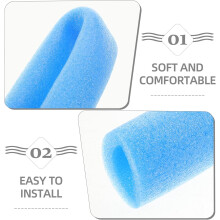 12Pcs Trampoline Pole Foam Sleeves Anti-Collision Covers Protective Padding Tubes