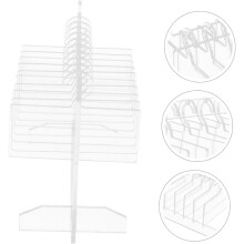 Nail Art Display Board Set of 2 Small Acrylic False Nail Tips Holder Manicure Art Supply