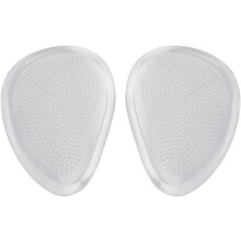 5 paia di mezze solette in silicone, cuscinetti per l'avampiede per uomo e donna, cuscinetti metatarsali, solette in gel