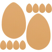 5pairs Slip Stickers Silicone Shoe Sole Grips Non Slip Sole Stickers for High Heel Dress Shoes Walking Traction Pads