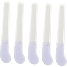 5-teiliges Set Keramik-Nagelfeilen für Maniküre und Pediküre, einfache Formgebung, geeignet für Zuhause und den Salon, Farbe zufällig