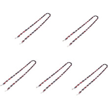5pcs Sunglasses Chain Eyeglass Necklace Holder Stylish Glasses Chain for Women Eyewear Retainer Strap