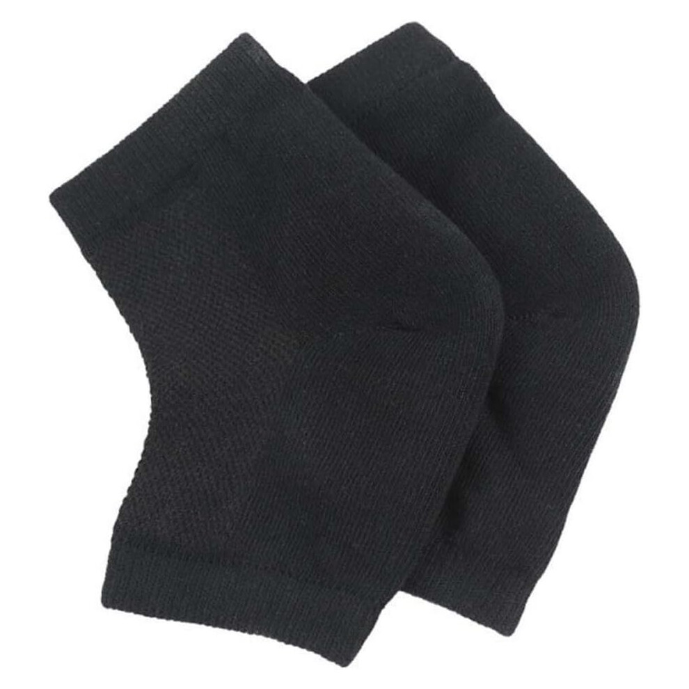 Hkhbjs 5Pairs Pack Mesh Gel Heel Moisturizing Socks Dryness Heel Socks For Women Comfortable Fit