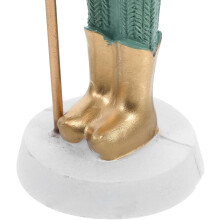 Osterhasenfigur aus Kunstharz, Frühlingsfigur, Osterhasen-Dekoration für Partys und Feiertage, Regaldekoration