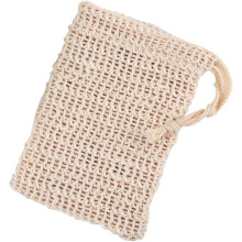 Schaumseifennetz, 5 Stück, 14 x 9,5 cm, Faserdesign mit Kordelzug, für die Badreinigung