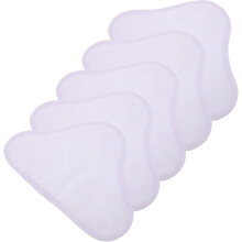 5 wiederverwendbare Dampfmopp-Pads, dreieckige Ersatztücher, waschbare Mikrofaserbezüge, kompatibel
