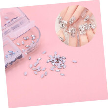 Farbenfrohe Nagelsteine, glitzernde Nagelkristalle für Kunst-Strasssteine, Zubehör für Maniküre-Kunst