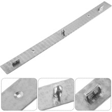 2pcs Animação de Metal Peg Bar Localizando Regla 3-pin Pegbar Posição Ferramenta de Fixação de Papel