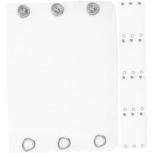 5 Stück Verlängerungsfolie für Jungen- und Mädchen-Bodys, Windelverlängerungen, Druckknopfverschluss, Jumpsuit-Druckknopfverlängerung