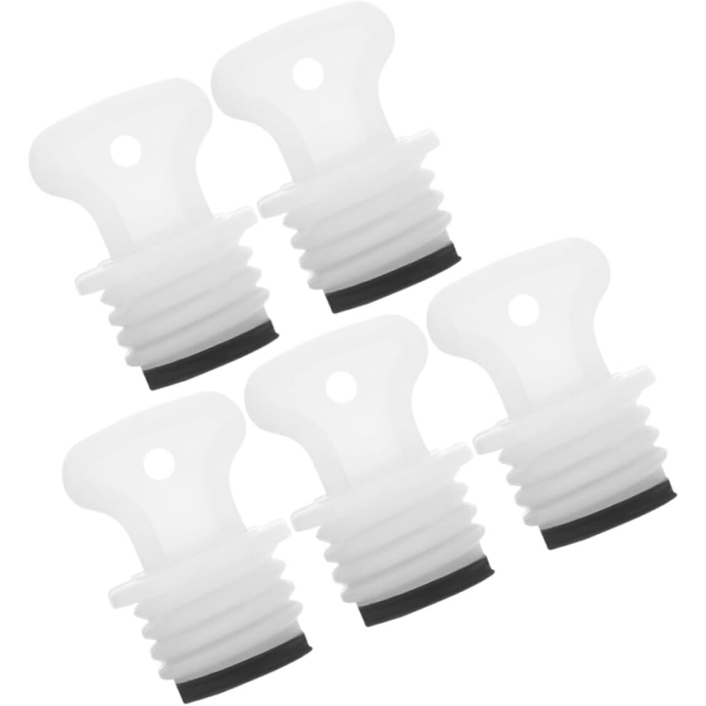 Hkhbjs 5Pcs Hot Water Bottle Rubber Cap Stopper Leakproof Replacement For Water Sack Safety Use