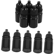 50 flacons compte-gouttes en plastique, petits flacons vides et souples pour huiles essentielles, avec bouchons.