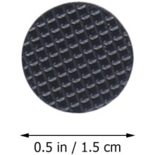 Guitar Pick Grips Easy to Attach Rubber 20pcs Black Self-adhesive Guitar Pick Accessories