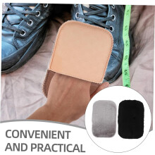 Schuhputzhandschuhe, 2er-Set, Plüsch-Doppelseiten-Reinigungshandschuhe für Schuhpflege und Sneaker-Putz