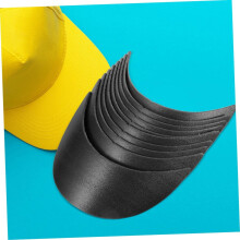 20pcs chapéu plástico borda forro para meninos e meninas chapéu de beisebol insere chapéu Shaper para menino menina fazer suprimentos preto