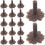 50Pcs Light Brown Plastic Model Tree Feet for Miniature Diorama Trees Landscape 1