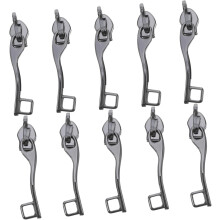 5 párov odolných dvojvrstvových zipsových úchytiek s jednou dierkou na uzamykanie, náhrada za výbuch