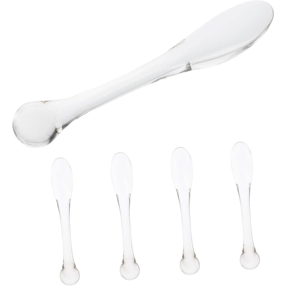 Hkhbjs Cream/Dark 5Pcs Eye Spoons For Daily Use Portable Eye Massage Tool To Reduce Circles And Puffiness And Skin Care