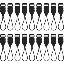 50 Stück Mini-Schnellverschlüsse (10 mm) aus Kunststoff für Handy-Handschlaufen