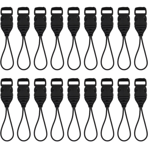 50Pcs Mini Detachable 10Mm Plastic Quick Release Buckles for Cell Phone Wrist Strap