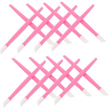 50 stuks nagelriemstokjes met nagelduwer voor exfoliëren en het verwijderen van dode huidcellen, nagelstrass-steentjes-plukker en stippeltool