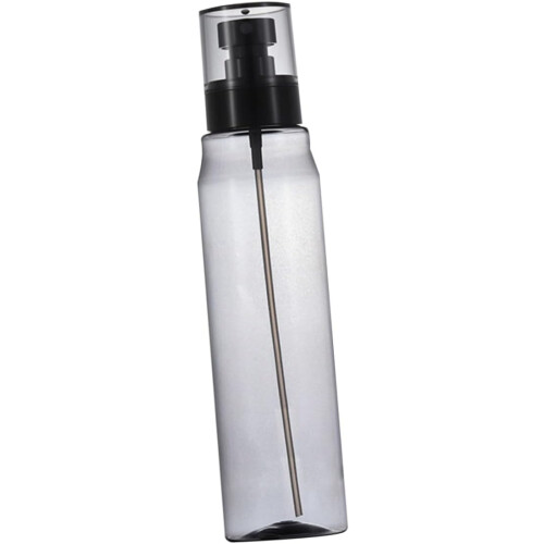 5pcs 250ml Refillable Black Plastic Spray Bottles Set with Fine Mist Sprayer